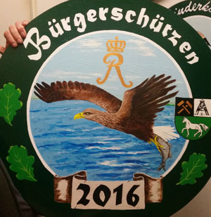 Bürgerschützenscheibe 2016