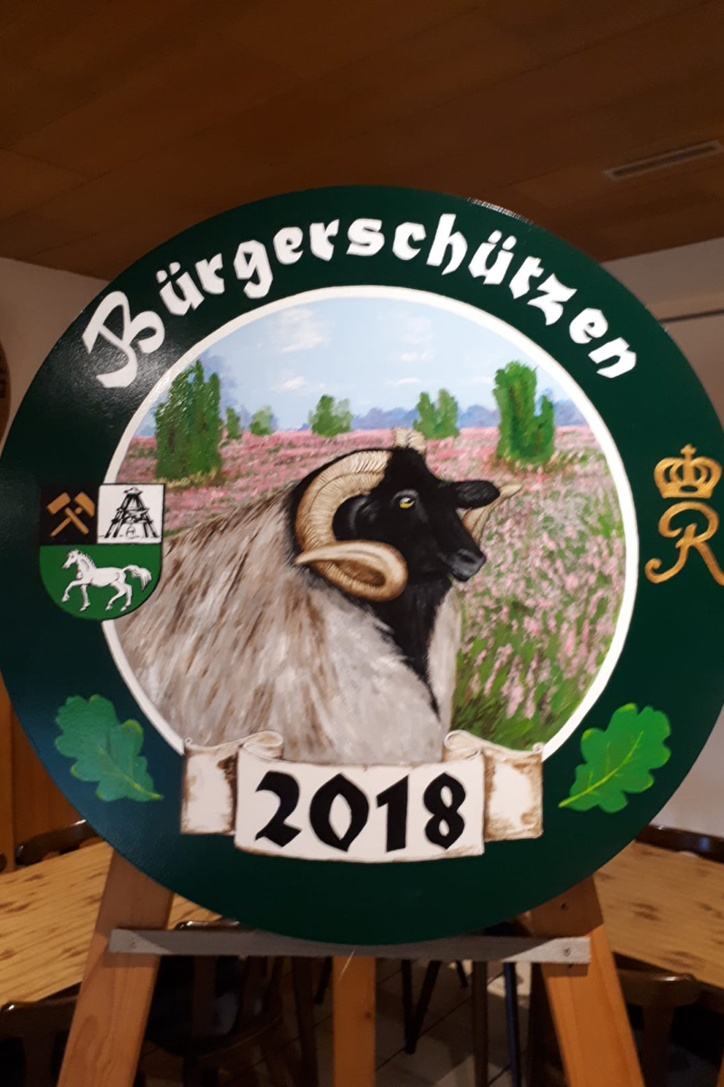 Bürgerschützenscheibe 2018